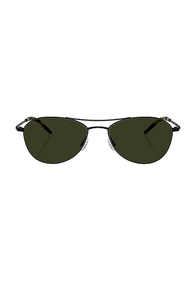 Oliver Peoples Aero II Sunglasses in Black Matte