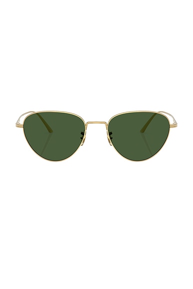 Oliver Peoples X Khaite 1991c Sunglasses in Gold