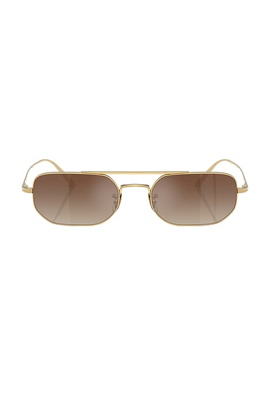 Oliver Peoples X Khaite 1989c Sunglasses in Gold