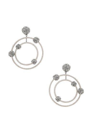 Beaded Orbit Earrings