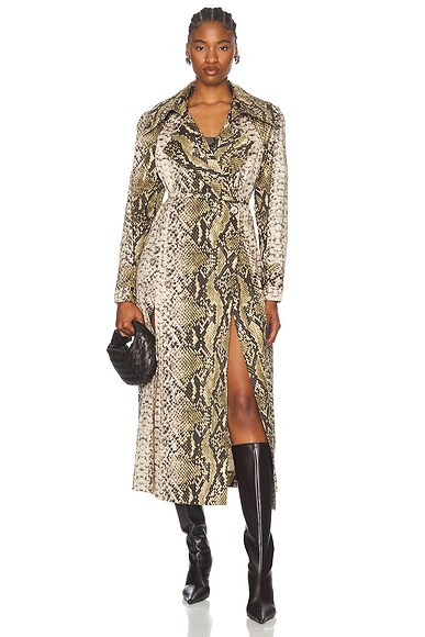 Smythe leopard coat cheap