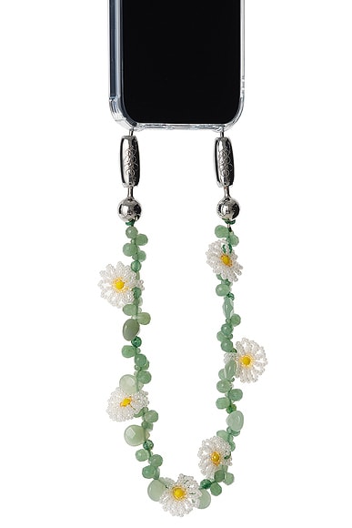 Ossa For FWRD Daisy Gemstone Wristlet in Daisy