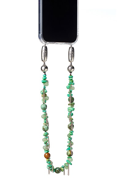 Stone + Fringe Wristlet