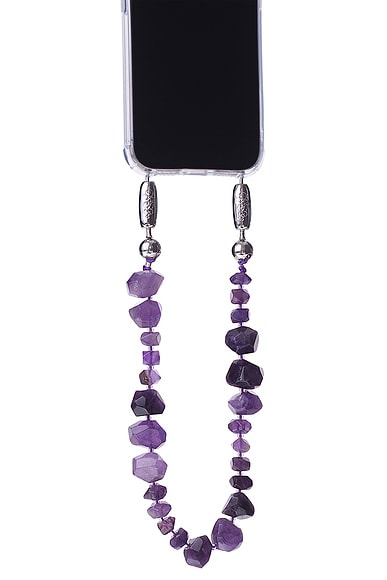 Large Cut Gemstone Wristlet