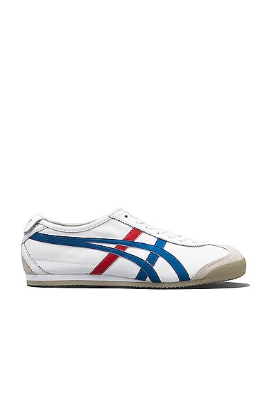 Blue tiger shoes top