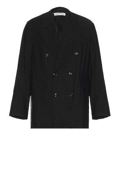 Our Legacy Sharp Db Blazer in Black Experienced
