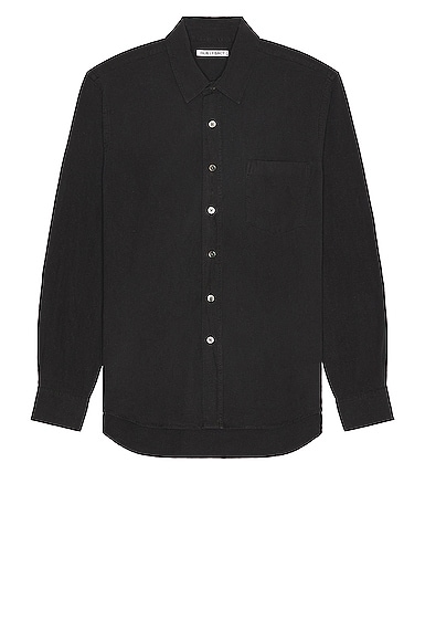 Shop Our Legacy Classic Silk Shirt In Black