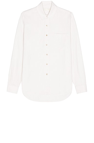 Our Legacy Classic Silk Shirt in White