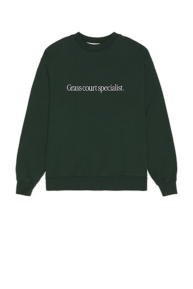 Oyster Specialist Crewneck in Forest Green