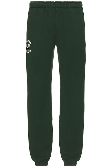 Oyster Tennis Club Sweatpant in Green