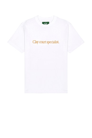 Oyster Specialist T-Shirt in Clay