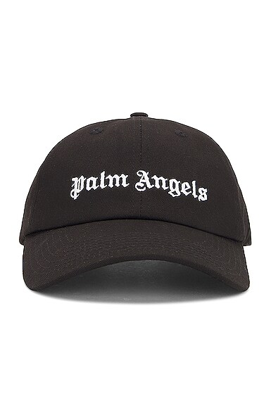 Palm Angels Classic Logo Cap in Black