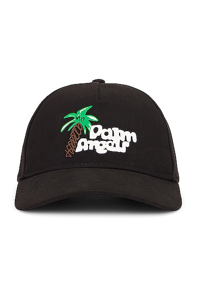 Palm Angels Sketchy Hat in Black