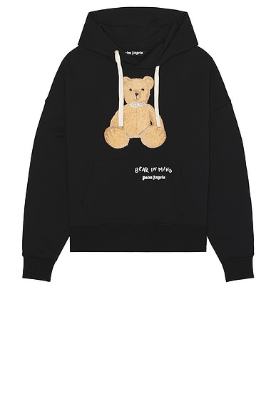 パーカー・フーディ Palm Angels 'Bear In Mind' Hoodie BEAR IN MIND HOODY in BLACK - BROWN for Men | Palm Angels®