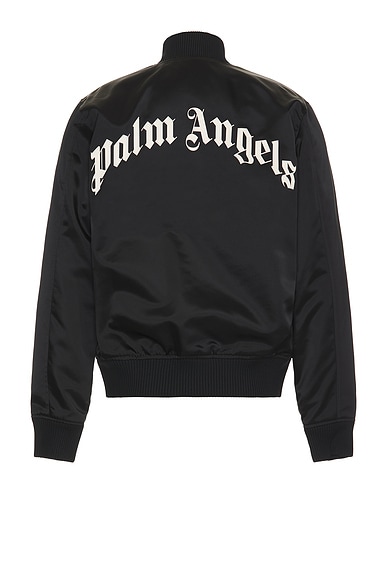 Curved Logo Bomber