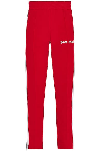 Palm Angels Classic Track Pants in Red