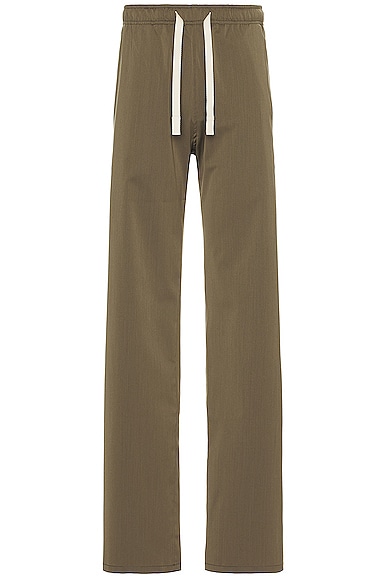 Palm Angels Monogram Travel Pants in Military