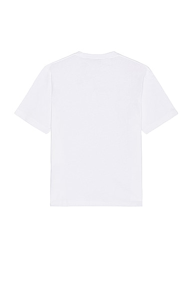 Shop Palm Angels Sartorial Tape Tee In White