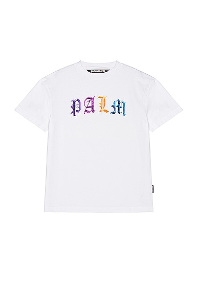 palm angels gothic t shirt