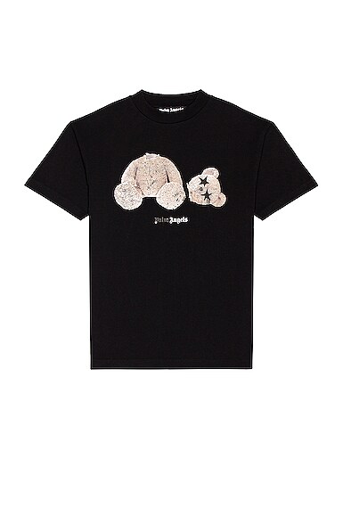 Palm Angels Bear Classic Tee In Black 