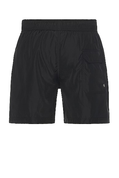 Shop Palm Angels Classic Logo Swimshorts In Black