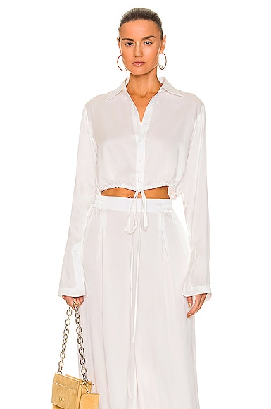 Isla Long Sleeve Silk Shirt