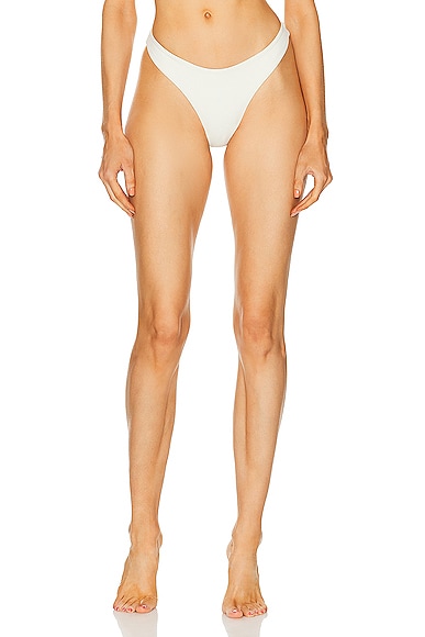 Palm Mariella Bikini Bottom In Ivory