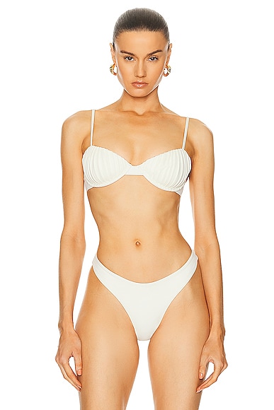 Palm Mariella Bikini Top In Ivory