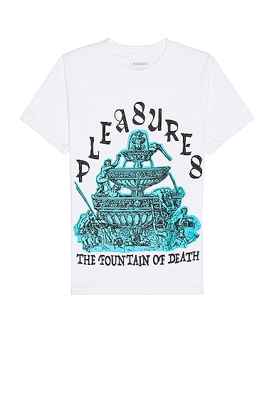 Pleasures Fountain T-shirt In White