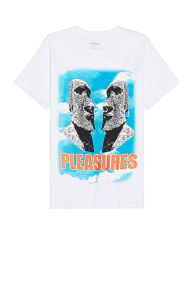 Pleasures T恤 – 白色 In White