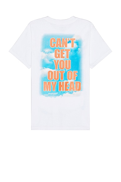 Shop Pleasures Out Of My Head T-shirt In White