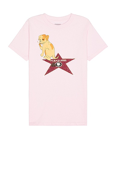 Pleasures Fame T-shirt in Pink