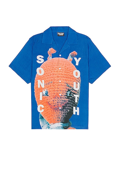 【着後レビューで 送料無料】 in Shirt Alien Youth Sonic X Pleasures Blue FWRD | ミュージシャン