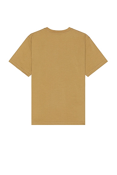 Shop Pleasures Expand Heavyweight T-shirt In Brown