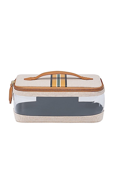 Paravel Cabana See-all Vanity Case In Shandy