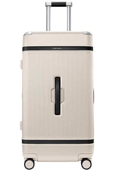 Paravel Aviator Trunk Suitcase in Domino Black