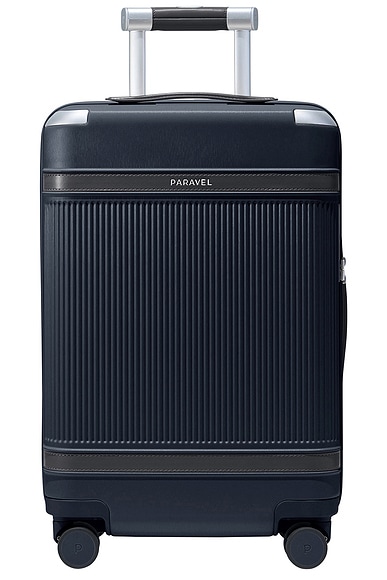 Shop Paravel Aviator Plus Carry-on Suitcase In Scuba Navy