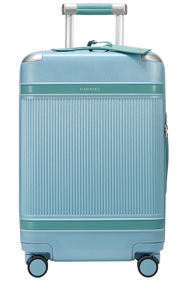 Shop Paravel Aviator100 Plus Carry-on Suitcase In Marine Blue