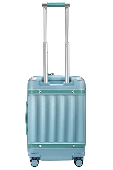 Shop Paravel Aviator100 Plus Carry-on Suitcase In Marine Blue