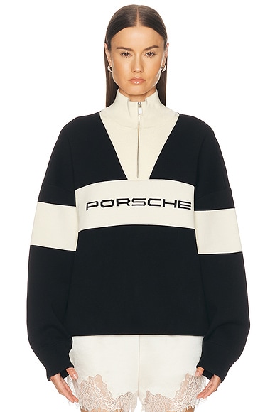 x Revolve Jet Knit Half Zip