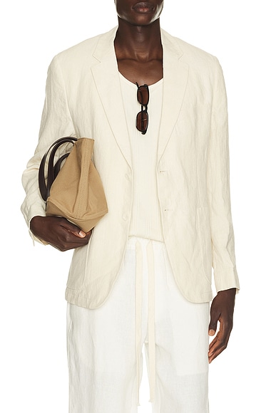 Tailored Linen Blazer
