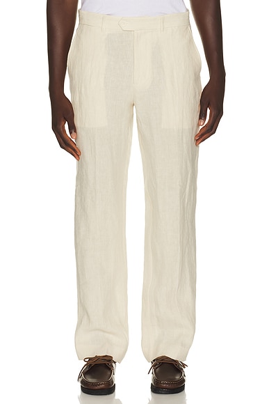 Tailored Linen Trousers
