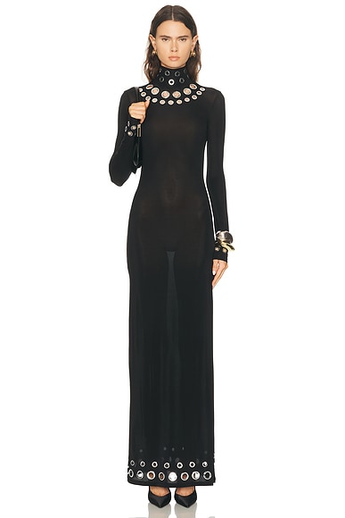 Turtleneck Maxi Dress