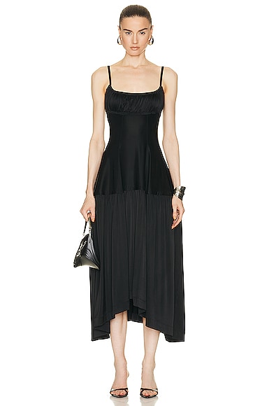 halter dress with back Goldie