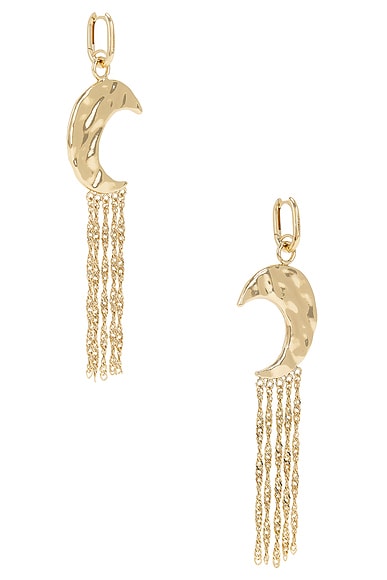 Moon Drop Earrings