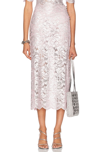 Lace Midi Skirt