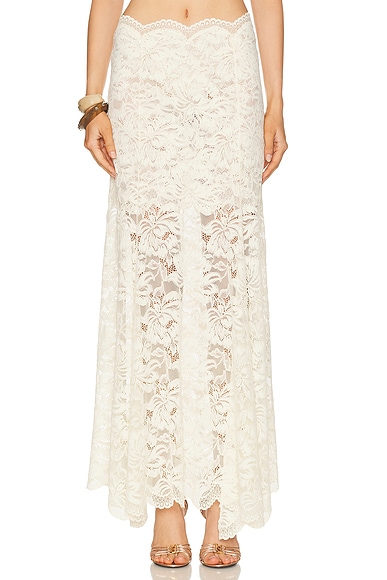 Lace Long Skirt