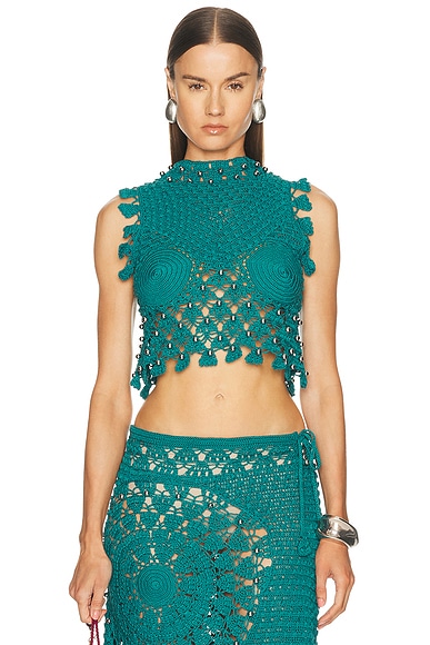 Crochet Sleeveless Top