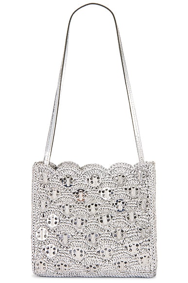RABANNE Sac A Main Handbag in Silver