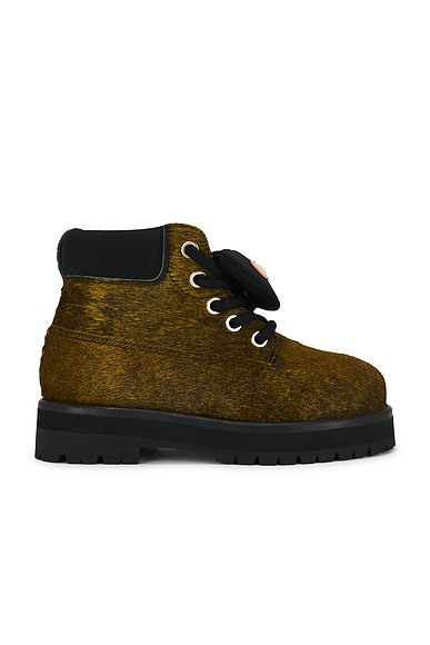 PDF by Domenico Formichetti Strada Low Boot in Yellow & Black